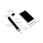 Multifunctional Window Groove Cleaning Brush & Keyboard Cleaner - Ergonomic Design, Durable Plastic, Multi-Tool For Dust, Grease, Debris - Ideal For Home Office, Kitchen, Bathroom, Bathroom Accessories, Ergonomic Cleaning Tool, Easyclean Material - Image 4