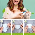 20/30/50Pcs Disposable Underarm Sweat Pads - Summer Invisible Anti-Perspirant, Microfiber, Odorless & Breathable, High Absorbency, Super Soft & Thin, Portable For Travel, Gym, Workouts, Gym Essentials, Comfortable Fit - Image 2