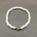 A-Z Heart Initial Bracelet For Women - 14K Golden Plated Stainless Steel With Imitation Imitation Pearl, Elegant Everyday Jewelry Gift For Valentine?S Day, Anniversary, Birthday - Image 29
