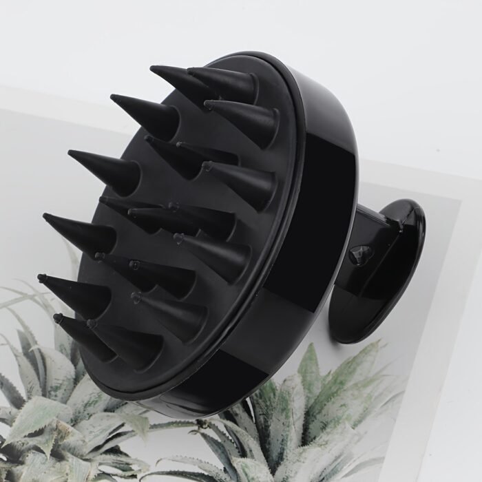1Pc Silicone Hair Washing Brush, Plastic Massage Brush, Hair Washing Comb, Hair Washing Massager, Hairdressing Bath Tool - Image 3
