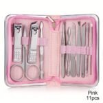 11/26Pcs Nail Clippers Manicure Set Stainless Steel Nail Cutter Scissor Cuticle Nipper Nail Tools Set - Image 11