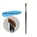 1/2/3/5Pcs Sickle Eyeliner Brush Knife Edge Makeup Brush Liquid Eyeliner Brush Ultra Thin Fine Oblique Angle Flat Head Eyebrow Brush - Image 3