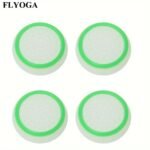 4Pcs Flyoga Ps5/Ps4/Ps3/Ps2/Xbox One/360 Controller Thumb Stick Grips - Non-Slip Gaming Caps With Green/Blue/Red/Black/Color-Coded Buttons, Easy Snap-On Installation, Durable Analog Stick Covers For Enhanced Grip & Control (Compatible With Ps5/Ps4/Ps3/Ps2/Xbox One/360) - Padded & High Quality, Precise Fit, Multi-Color Options (Green, Blue, Red, Black, White, Grey), Console Accessories, High Quality Material, Snug Fit, Competitive Players, Console Gamers - Image 13