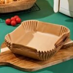 10/50/100Pcs, Disposable Air Fryer Liners (16.0Cm), Square Paper Air Fryer Liner Pots, Paper Basket Bowls, Baking Trays, Oven Accessories, Baking Tools, Kitchen Gadgets, Kitchen Accessories - Image 8