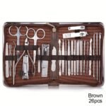 11/26Pcs Nail Clippers Manicure Set Stainless Steel Nail Cutter Scissor Cuticle Nipper Nail Tools Set - Image 5