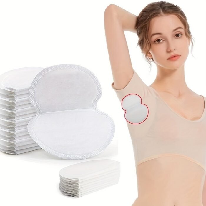 20/30/50Pcs Disposable Underarm Sweat Pads - Summer Invisible Anti-Perspirant, Microfiber, Odorless & Breathable, High Absorbency, Super Soft & Thin, Portable For Travel, Gym, Workouts, Gym Essentials, Comfortable Fit - Image 1