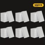 10/20Pcs Magic Sponge Thickened Sponge Effectively Cleans Surface Stains Kitchen Countertops Bathroom Walls Cleans Glass Metal Multi-Functional Cleaning Office Supplies Kitchen Gadgets Sponge Wipe Dishes Clean Bathtub - Image 9