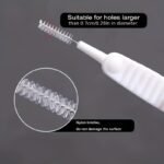10Pcs/20Pcs Mini Cleaning Brush Set, No Battery Needed, Multi-Use For Phone, Shower Head, Nozzle, Crevice, Anti-Clogging, Essential Household Cleaning Supplies For Living Room, Bedroom, Bathroom, Toilet, Kitchen - Image 2