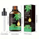 Jamaican Black Castor Oil Massage Oil, Castor Oil, Suitable For Face, Body, And Hair Use, For Massage, Skincare, Bathing, And As A Relaxing Oil For Diffusers. - Image 4
