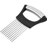 Ji-Roc Manual Stainless Steel Onion & Fruit Slicer With Safety Lock - Ergonomic Handheld Kitchen Tool For Precise Slicing, No Electricity Needed, Durable Rectangular Blade For Vegetables & Citrus Fruits, Vegetable Slicer - Image 10