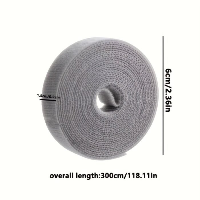 Wire Organizer Binding Wire With Hand Tear Magic Sticker Data Cable Storage And Finishing Charging Earphone Cable Fixed Wire - Image 4
