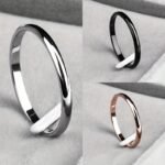 1Pc 2Mm Smooth Spherical Stainless Steel Ring
