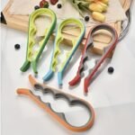 1Pc 4-In-1 Multi-Purpose Can Opener With Non-Slip Grip - Perfect For Beer Bottles And Home Kitchen Use - Image 10