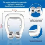 2Pcs/4Pcs Magnetic Anti-Snoring Nose Clips, Non-Electric Sleep Aid, Reusable Snore Reduction Device For Men And Women - Image 4