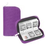 1Pc Portable Multi-Function Pvc Camera Card Storage Bag - Securely Store Cf, Sd & Switch Memory Cards! Keep Your Media Safe And Organized ? 1 Compact Case With 18 Sd Slots + 4 Cf Compartments - Image 5