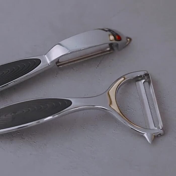 1Pc Premium Y-Shaped Metal Peeler, Straight Edge Vegetable And Fruit Peeler For Potato, Carrot, Kitchen Gadget Tool, Vegetable Peeler - Image 7