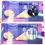 Mouse'S Fear Of The Dark, Push-Pull Books, Busy Book, Parent-Child Learning Activity Book -Overcoming Fear And Cultivating Courage In Preschool Children, Independent Operation Skills Fun Mechanical Design For Hands-On Ability Training, Playful Illustration, Durable Board Book, Engaging Illustrations, Sturdy Construction, Top Gift: Christmas & Birthday Present - Image 10