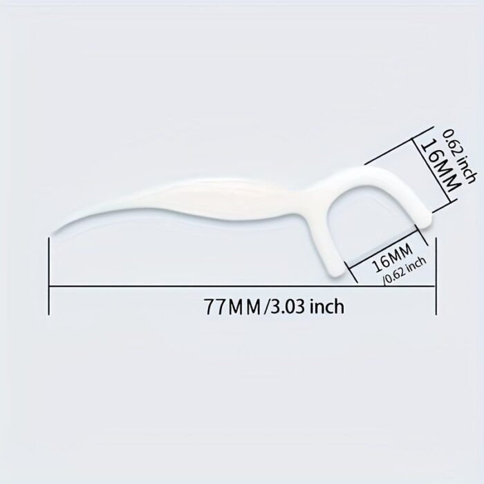 Polymer And Smooth Floss Rods One-Time Toothpick Floss Portable Dental Floss Box Of Dental Floss Floss Thread - Image 3