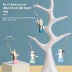 10Pcs Metal Pants Hangers With Clips, Multi-Functional Stainless Steel Clothes Hangers, Space-Saving Closet Organizer For Household Storage, Hat And Clothing Rack Accessories - Image 9