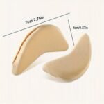 2Pcs Of Sponge Front Foot Inserts For Women'S High Heels, Designed To, Shoe Size, And Serve As Protective Fillers And Shoe Accessories. - Image 4