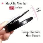 Cleantrust Led Selfie Flash Ring Light - Portable Mini Fill Light For Phone Live Streaming & Video, Bright White Led Ringlight For Photos & Videos, Battery-Powered, Easy To Clean & Skin-Friendly, Phone Lights For Decoratio - Image 10