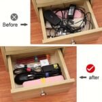 20/40/60Pcs Reusable Fastening Tie, 6-Inch Black Gray Advanced Adjustable Tie, Microfiber Cloth Cable Management Strap, Adjustable Cable Manager Tie - Image 12