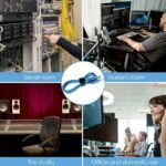 20/40/60Pcs Reusable Fastening Tie, 6-Inch Black Gray Advanced Adjustable Tie, Microfiber Cloth Cable Management Strap, Adjustable Cable Manager Tie - Image 8