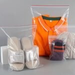 100Pcs Reusable Zip Lock Plastic Bags, Reclosable Transparent Shoe Bags, Vacuum Storage Bags, Poly Clear Bags, Coated: Uncoated, Material: Polyethylene Terephthalate - Image 6