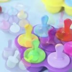 1Pc 7-Cavity Silicone Ice Cream Pops Mold - Food-Grade Non-Toxic Baby-Safe Diy Fruit Shake Maker With Easy-Pull Handles & Drip Tray, Vibrant Colors For Homemade Popsicles, Ice Cream, Smoothies - Summer Kitchen Accessories, Ice Cream Accessories - Image 10