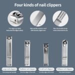 11/26Pcs Nail Clippers Manicure Set Stainless Steel Nail Cutter Scissor Cuticle Nipper Nail Tools Set - Image 2