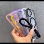 1Pc Mobile Phone Case High Quality Translucent Frosted Magnetic Case For Apple Mobile Phone Iphone16/15/14/13/12/11 - Image 11