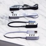 3-In-1 Usb Multi-Port Usb-C Hub With Data Transfer, Charger, Adapter, Reader & Small Fan - Versatile Connectivity For Night Lights, Chargers, Usb Devices, Usb Power Strip, Charging Station, Compact Design, Highspeed Charging, Home Organization, Multifunctional Device, Durable Construction, Tech Enthusiasts - Image 4