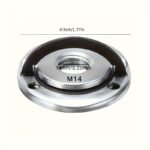 M14 Angle Grinder Locking Nut,Angle Grinder Accessory Quick Utility Clamping Tool,Angle Grinder Self-Locking Pressure Plate, Angle Grinder Locking Pressure Plates, Thread Angle Grinder Locking Nuts Release Nut For Replacement - Image 2