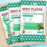 50/150/450/1050Pcs Ultra Thin Mint Disposable Dental Floss Sticks - Portable Dental Floss Sticks Must Carry When Going Out - Safe And Convenient For Traveling And Hygiene - Image 7