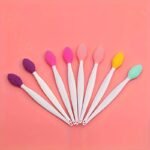 1Pc Pink Silicone Nose Brush - Dual-Sided Soft Exfoliating & Massaging Facial Cleaner, Blackhead Removal Tool For Smooth Skin, Formaldehyde-Free, Ideal For Men & Women'S Home Care - Image 8