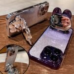 1 Deluxe Electroplated Case For Iphone 15/14/13/12/11Pro Max Plus, Romantic - Cute Bunny Phone Holder And Hidden Holder - Shockproof Ultra-Thin Protection, Easter - Valentine'S Day Gift - Image 4