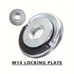 M14 Angle Grinder Locking Nut,Angle Grinder Accessory Quick Utility Clamping Tool,Angle Grinder Self-Locking Pressure Plate, Angle Grinder Locking Pressure Plates, Thread Angle Grinder Locking Nuts Release Nut For Replacement - Image 6