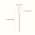 1Pc Extendable Gap Dusting Brush With Plastic Handle, Washable Bed Underneath Cleaner, Durable Soft Bristle Brush, For Sofa, Bed, And Furniture, With No Electricity Needed, For Living Room, Bedroom, Bathroom, Kitchen, And Toilet Cleaning Tool - Image 3