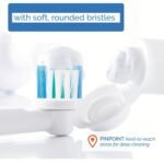 4/8/16Pcs Electric Toothbrush Replacement Heads - Soft Bristle Replacement Brush Heads For Oral B, Ergonomic Design, Gentle On Sensitive Gums, Compatible With Electric Toothbrushes (White, Blue, Red, Green), Oral Hygiene Tools, Sleek Brush Heads, Highquality Brushes - Image 10