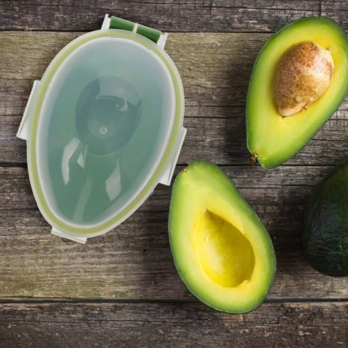 Reusable Avocado Keeper Storage Container - Plastic Flip Top Fresh Pod For Avocado, Multipurpose, Dishwasher Safe, Rectangle Shape, No Electricity Required - Image 6