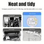 Adeqwat Multi Usb Charging Adapter Cable Kit: Versatile Connectivity With Usb C To Cable Adapter Box, Inclusive Conversion Set With Usb A & Type C For Male Micro/Type C, Ideal For Data Transfer, Card Storage, Tray Eject Pin, And Convenient Phone Holder Integration For Enhanced Utility - Image 10