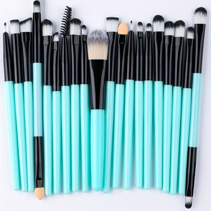20/34Pcs Makeup Brush Set And 8Pcs Mini Makeup Brush Professional Soft Synthetic Powder Foundation Eyeshadow Makeup Brush Cosmetics Suitable For Beginners - Image 22