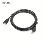I-Zclive High-Speed Usb 2.0 Extension Cable - Oxygen-Free Copper, Male To Female, Type A To A For Flash Drives, Hard Drives, Printers & Webcams, I-Zclive - Image 11