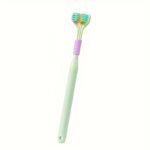 1Pc Threesided Soft Bristle Toothbrush, Bristle Travel Toothbrush For Adult, Soft Bristle Toothbrush, Complete Teeth And Gum-Care Great Bristles Clean Each Tooth Soft And Gentle Toothbrush - Image 7