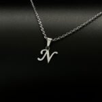 Stainless Steel Minimalist 26-Letter Pendant Necklace - Hip-Hop & Everyday Unisex Jewelry, Initial Gift For Women & Men, Durable Year-Round Wear, Necklace, Daily Wear Accessory, Modern Jewelry, Polished Finish - Image 23