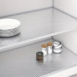 1 Roll Of Waterproof & Oil-Resistant Kitchen Stickers - Self-Adhesive, High Temperature Resistant, Drawer & Wall Backboard Liners With Checkered Pattern For Home Improvement, Kitchen Backsplash Liner | Checkered Pattern Liner | Selfadhesive Backing - Image 5