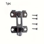 1Pc Stainless Steel Barn Door Lock - 180? Flip Sliding Latch For Garage, Bathroom, And Outdoor Use, Anti-Theft Security With 2 Keys, Durable & Easy Installation - Image 3