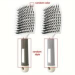 1Pc Of A Magical Scalp Massaging Hairbrush Designed For Women - A Professional Tool For Detangling Wet Curly Hair - A Hairdressing Accessory. - Image 15