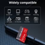 2Pcs Memory Card 8Gb 4Gb 2Gb 1Gb High Speed Flash Micro Sd Card 512Mb 256Mb 128Mb 64Mb A1/C10/U3 Memory Memory Card Tf/Sd Card For Tablet/Camera/Mobile Phone/Laptop/Pc/Car Audio/Game Console/Audio -Store Your Files Securely! - Image 2