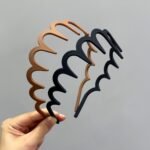 2/3/4/5Pcs Hair Scrunchies With Teeth, Anti-Slip Headbands For Washing Face And Styling, Hair Accessories - Image 17
